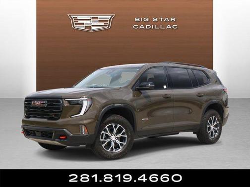 Deep Bronze Metallic 2024 GMC Acadia AWD AT4