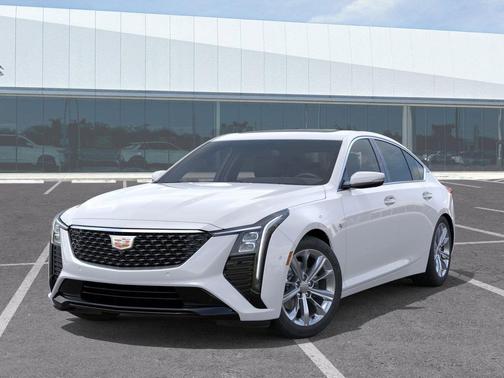 Summit White 2026 Cadillac CT5 Premium Luxury