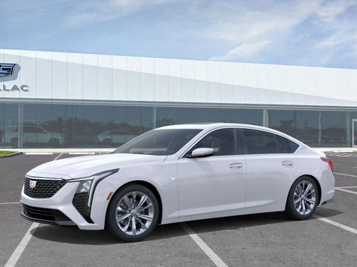 Summit White 2026 Cadillac CT5 Premium Luxury