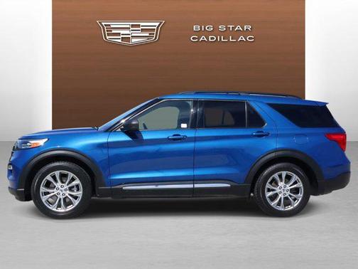 Atlas Blue Metallic 2020 Ford Explorer XLT