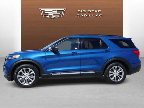 Atlas Blue Metallic 2020 Ford Explorer XLT