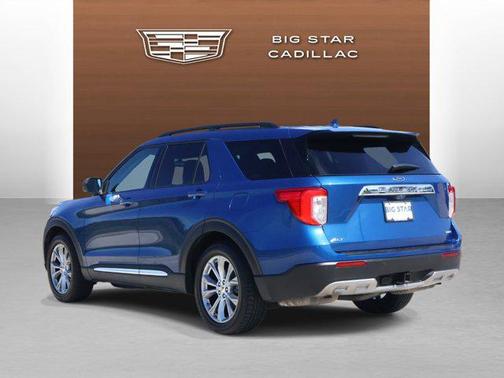 Atlas Blue Metallic 2020 Ford Explorer XLT
