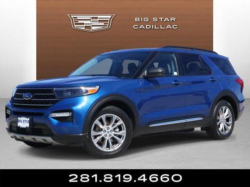 Atlas Blue Metallic 2020 Ford Explorer XLT