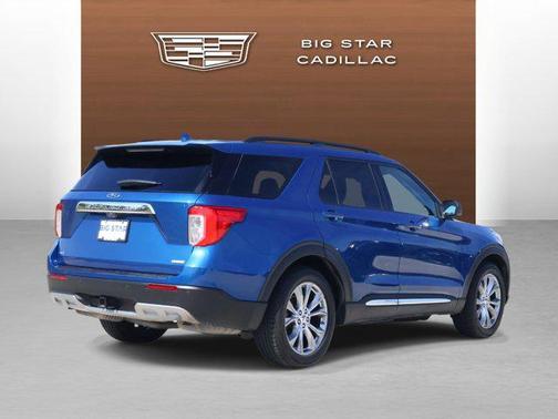 Atlas Blue Metallic 2020 Ford Explorer XLT