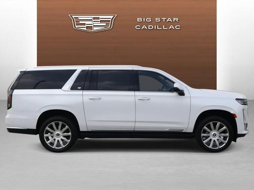 Crystal White Tricoat 2022 Cadillac Escalade ESV Premium Luxury Platinum