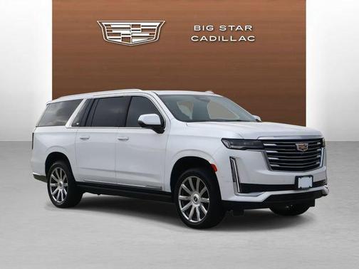 Crystal White Tricoat 2022 Cadillac Escalade ESV Premium Luxury Platinum