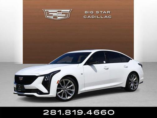 Summit White 2025 Cadillac CT5 Sport