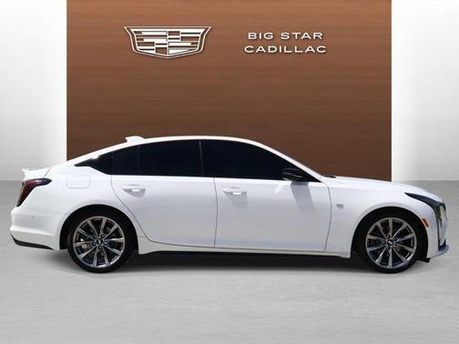 Summit White 2025 Cadillac CT5 Sport