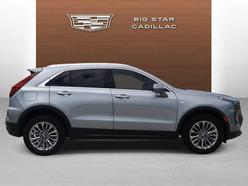 Argent Silver Metallic 2025 Cadillac XT4 Premium Luxury