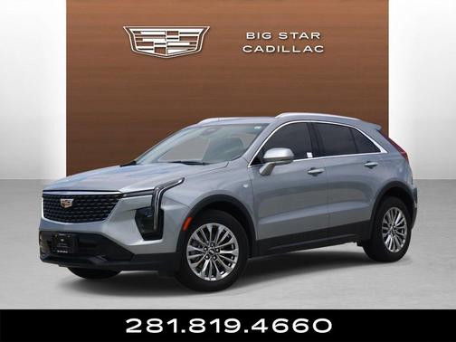 Argent Silver Metallic 2025 Cadillac XT4 Premium Luxury