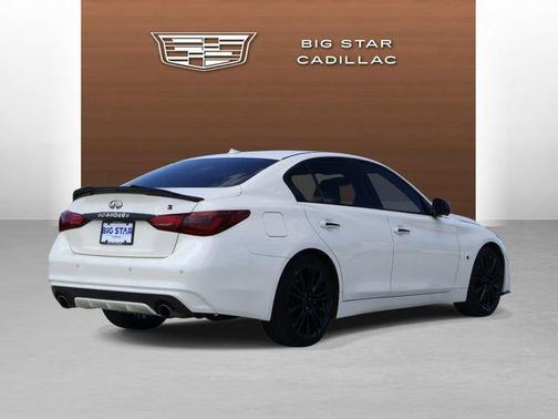 Majestic White 2019 INFINITI Q50 3.0t RED SPORT 400