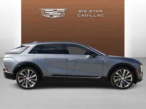 Satin Steel Metallic 2023 Cadillac LYRIQ Luxury