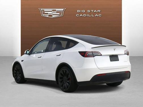 Pearl White Multi-Coat 2023 Tesla Model Y Performance Dual Motor All-Wheel Drive