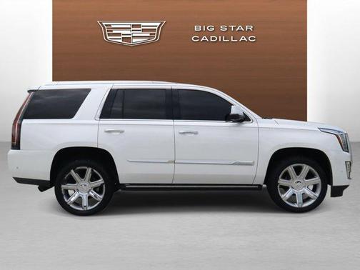 Crystal White Tricoat 2018 Cadillac Escalade Premium Luxury