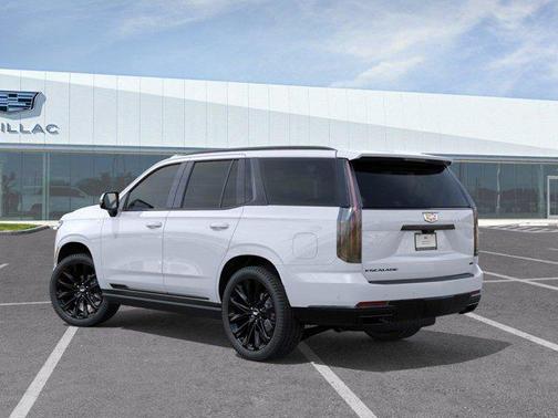 Vibrant White Tricoat 2026 Cadillac Escalade Sport Platinum
