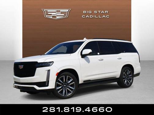 Crystal White Tricoat 2021 Cadillac Escalade Sport