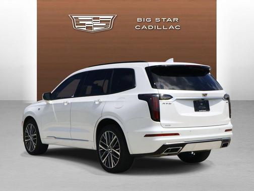 Crystal White Tricoat 2025 Cadillac XT6 Sport AWD