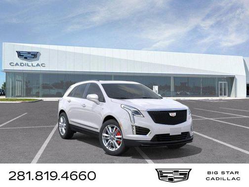 Crystal White Tricoat 2026 Cadillac XT5 Sport