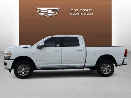Bright White Clearcoat 2024 RAM 2500 Laramie Crew Cab 4x4 6'4' Box