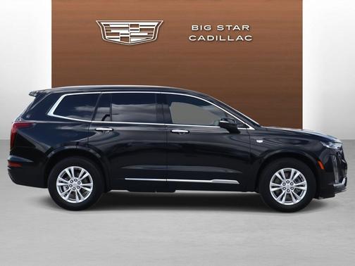 Stellar Black Metallic 2025 Cadillac XT6 Luxury FWD