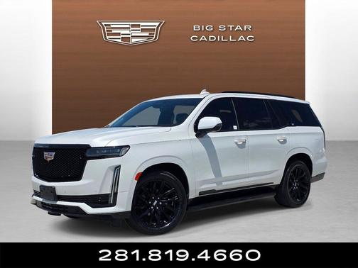 Crystal White Tricoat 2021 Cadillac Escalade Sport Platinum