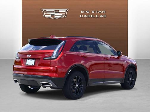 Radiant Red Tintcoat 2024 Cadillac XT4 Sport