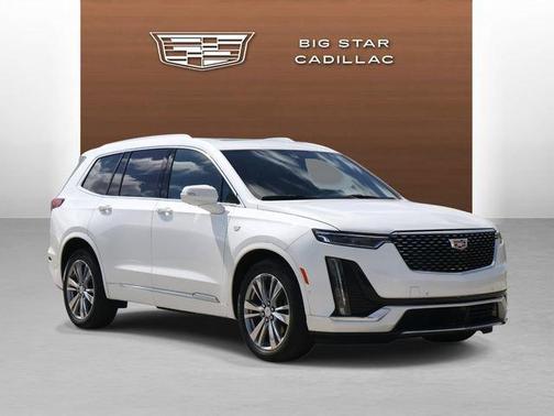 Crystal White Tricoat 2023 Cadillac XT6 Premium Luxury FWD