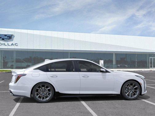 Vibrant White Tricoat 2026 Cadillac CT5 Sport