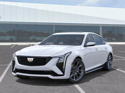Vibrant White Tricoat 2026 Cadillac CT5 Sport