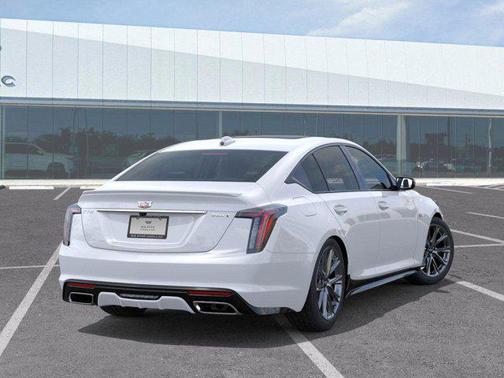 Vibrant White Tricoat 2026 Cadillac CT5 Sport