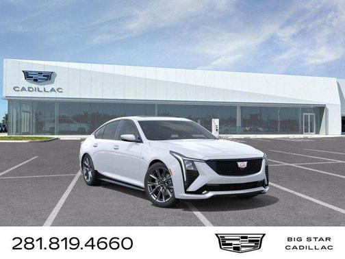 Vibrant White Tricoat 2026 Cadillac CT5 Sport