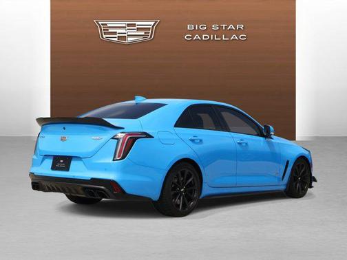 Electric Blue 2022 Cadillac CT4-V V-Series Blackwing