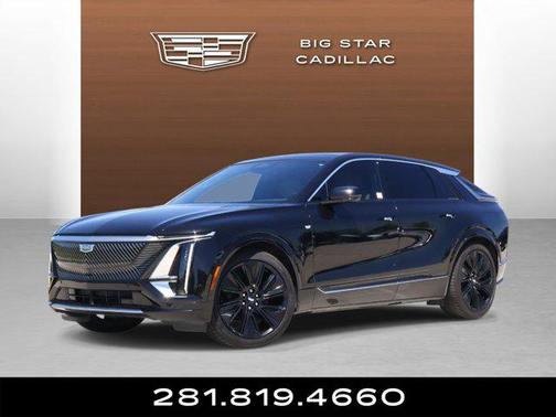 Stellar Black Metallic 2024 Cadillac LYRIQ Luxury