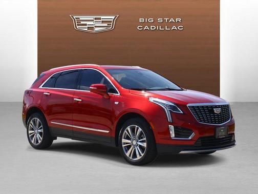 Radiant Red Tintcoat 2025 Cadillac XT5 Premium Luxury