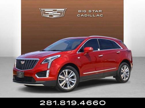 Radiant Red Tintcoat 2025 Cadillac XT5 Premium Luxury