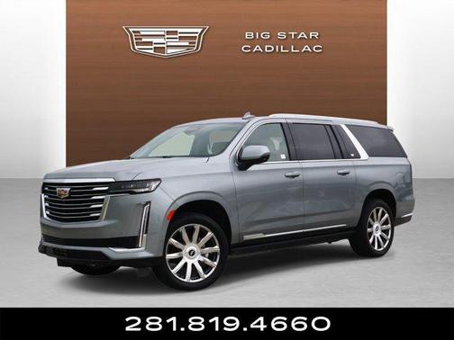 Argent Silver Metallic 2023 Cadillac Escalade ESV Premium Luxury Platinum