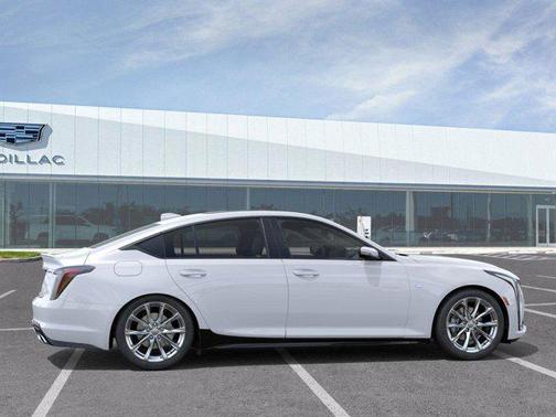 Vibrant White Tricoat 2026 Cadillac CT5 Sport