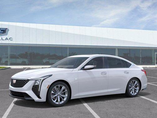 Summit White 2026 Cadillac CT5 Premium Luxury