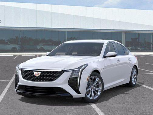 Summit White 2026 Cadillac CT5 Premium Luxury