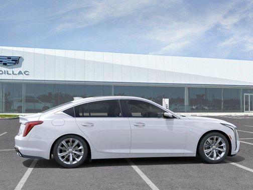 Summit White 2026 Cadillac CT5 Premium Luxury