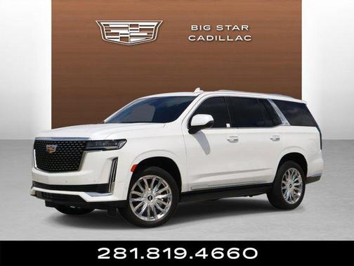 Crystal White Tricoat 2021 Cadillac Escalade Premium Luxury