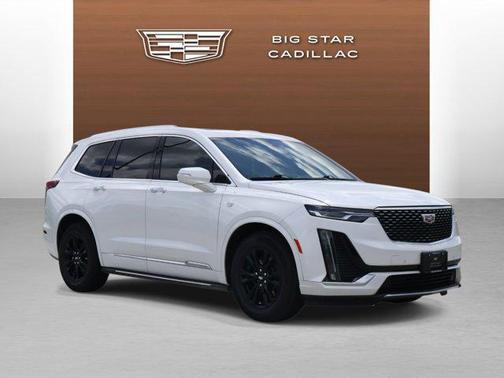Crystal White Tricoat 2023 Cadillac XT6 Luxury FWD