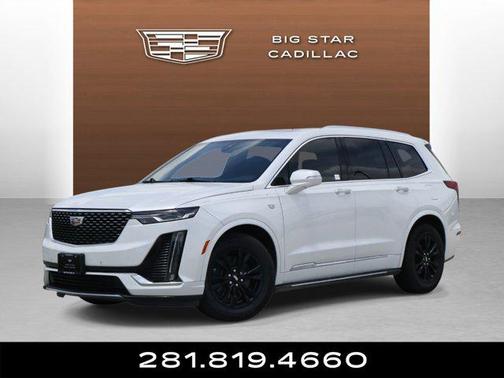 Crystal White Tricoat 2023 Cadillac XT6 Luxury FWD