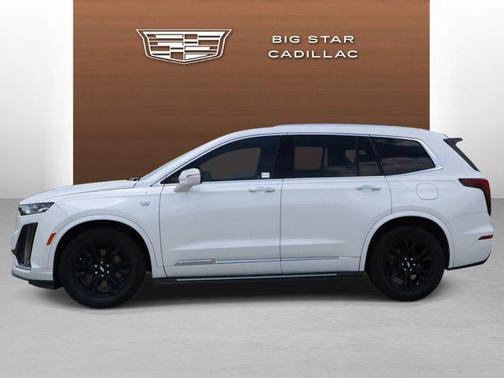 Crystal White Tricoat 2023 Cadillac XT6 Luxury FWD