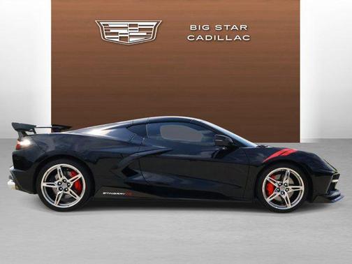 Black 2020 Chevrolet Corvette Stingray w/3LT