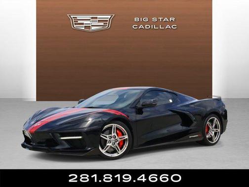 Black 2020 Chevrolet Corvette Stingray w/3LT