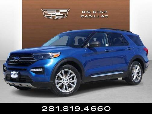 Atlas Blue Metallic 2020 Ford Explorer XLT