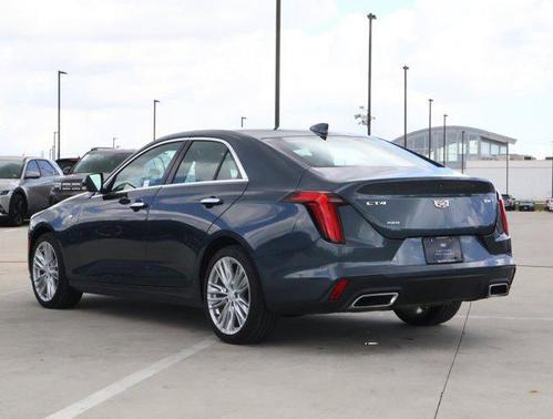 Shadow Metallic 2021 Cadillac CT4 Premium Luxury