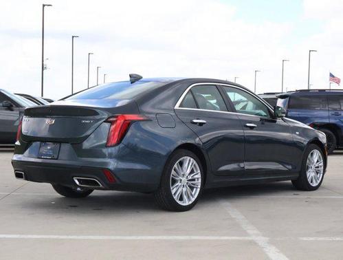 Shadow Metallic 2021 Cadillac CT4 Premium Luxury