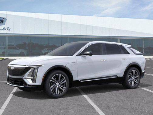 Vibrant White Tricoat 2026 Cadillac LYRIQ Luxury